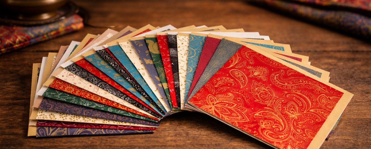 Organic Paper Cards 
