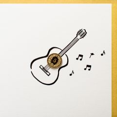 5er-Karte Gitarre