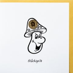 5er-Karte Glückspilz
