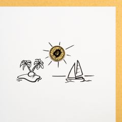 5er-Karte Insel