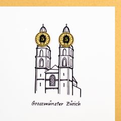 5er-Karte Grossmünster Zürich