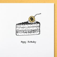 5er-Karte Schwarzwälder Happy Birthday