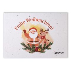 Weihnachtskarte Inova