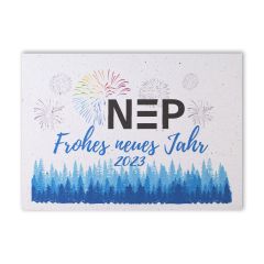 Firmenkarte Weihnachtskarte NEP
