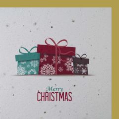 Growing Paper-Karte quadrat Weihnachtsgeschenke Merry Christmas