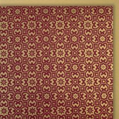 Cartes papier organique classique rouge