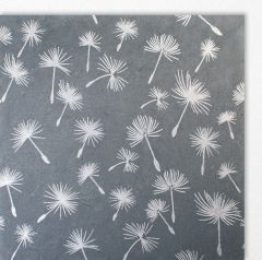 Organic Paper Card Pusteblume hellgrau