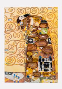 Carte Quilling Art Klimt Stoclet