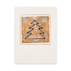 Tea Bag-Karte Weihnachtsbaum