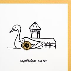 5er-Karte Kappelbrücke Luzern