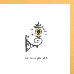 5er-Karte Laterne Ein Licht für dich