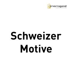Quilling-Karte Deckblatt Schweizer Motive
