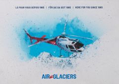 Carte personalisée Air Glaciers
