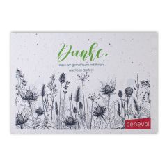 Carte Growing paper personalise Axpo
