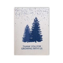 Carte Growing paper personalise Axpo
