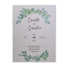 Carte Growing paper personalise Axpo