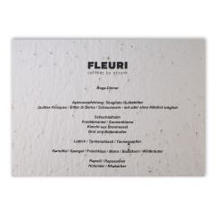 Carte Growing paper personalise Axpo