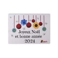 Carte Growing paper personalise Axpo