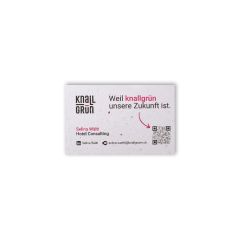 Carte Growing paper personalise Axpo