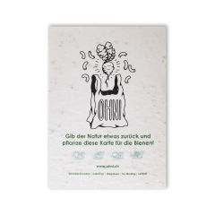 Carte Growing paper personalise Axpo