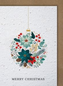 Carte graines Growing Paper Boule de fleurs