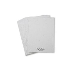 Samenpapier Growing Paper Blanko und Bastel-Papier Set: 10 Stück A6