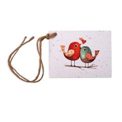 Growing Paper Geschenkanh&auml;nger Vogelpaar