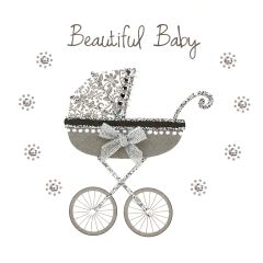**Handpainted Jaab-Karte Beautiful Baby 