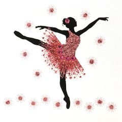 Carte peinte Jaab Ballerina