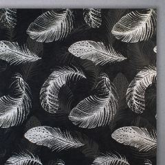 Organic Paper Card Federn schwarz