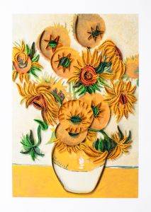 Carte Quilling Art Van Gogh Tiurnesols